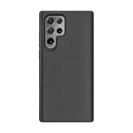 Triangle Shockproof Case With Anti Slip Grains for Samsung Galaxy S25 Ultra – Black